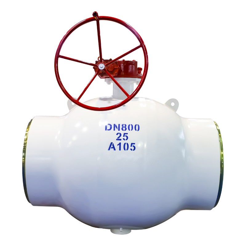 Full-welded spherical ball valve