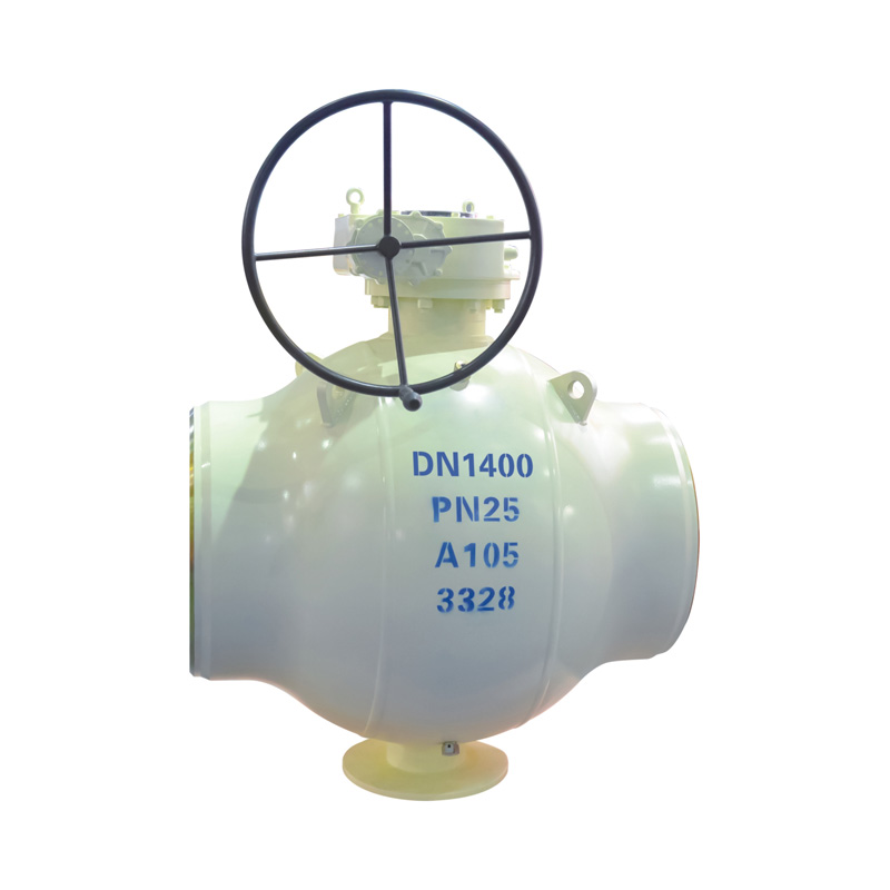 Fully welded thermal ball valve