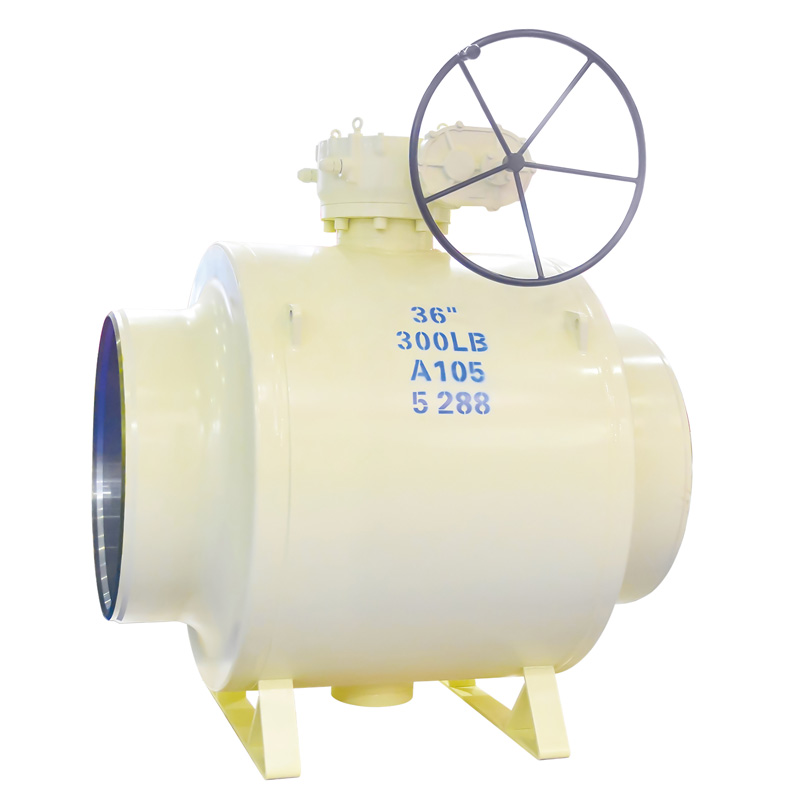 Fully welded thermal ball valves