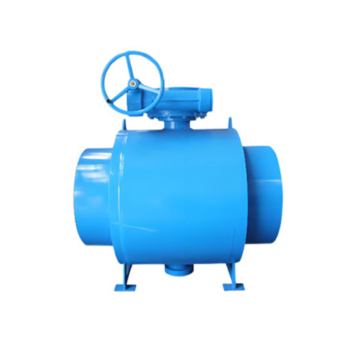 Square fully welded ball valve